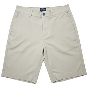 FAHERTY NWOT All Day Shorts Men's XL Khaki Performance Stretch Drawstring Beach